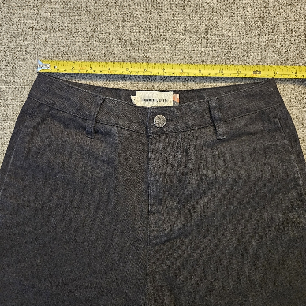 Honor the Gift Kids Pants 12 Black Unisex Relaxed Fit Streetwear EUC - Picture 7 of 10